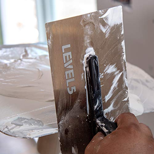 LEVEL5 12" FLEX Drywall Curved Trowel 0.5MM Blade TripleHardened