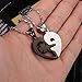 Dixivi Jewelry a Pair Valentine Couple Engraved 