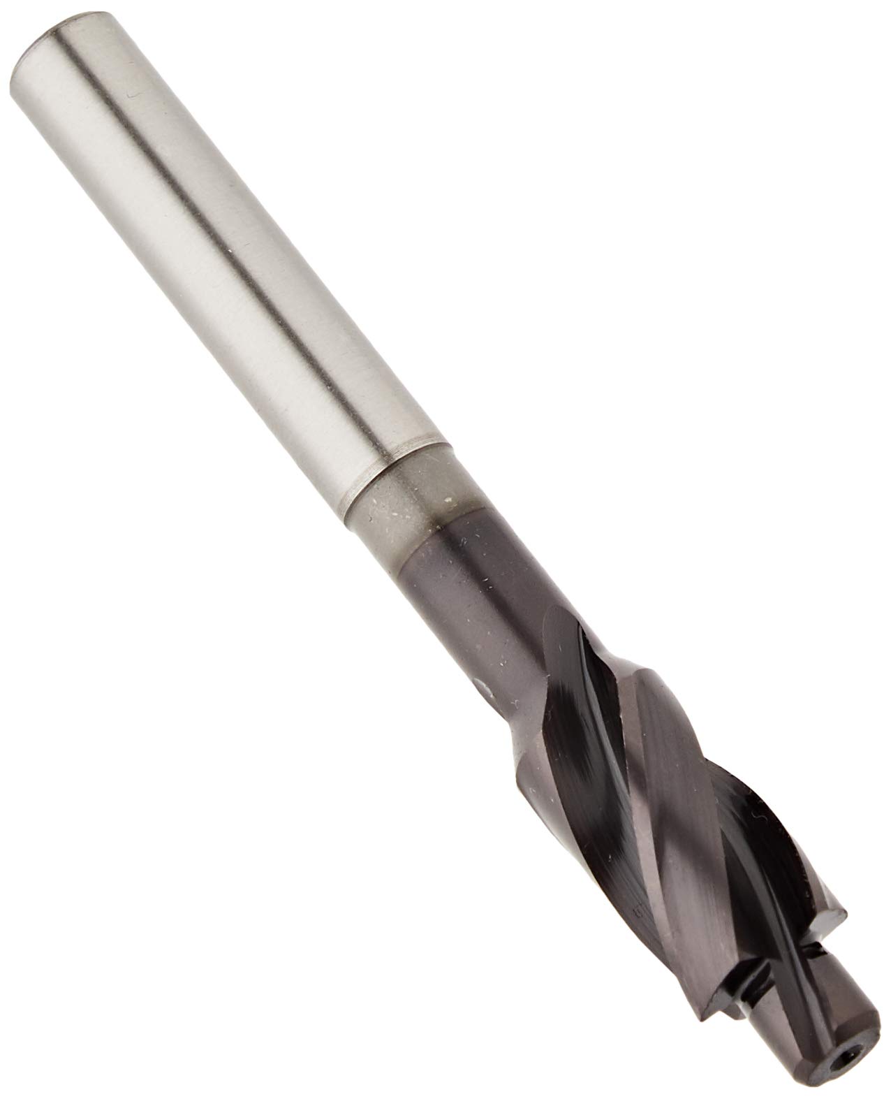 Karnasch 201891060 Countersunk Hss-Xe + Titan-Tec 180°, DIN 373 with Cylindrical Shaft and Fixed Guide, Fine Grade for Passage Hole, 11.0 mm Cutting Diameter, 80.0 mm Length