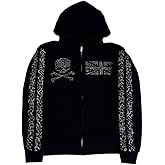 Tinalele Y2K Oversized Zip Up Hoodie Streetwear Trendy Vintage Aesthetic Sweatshirt Casual Street Graphic Hoodie Top Outfit