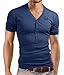 Grin&Bear Slim Fit Cardigan, short sleeve, petrol, M, GB110