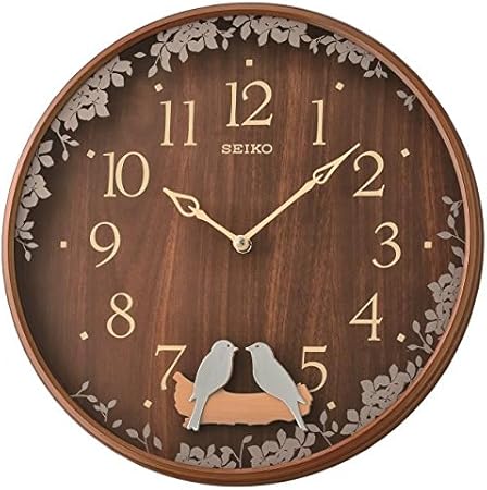 orologio da parete con uccelli