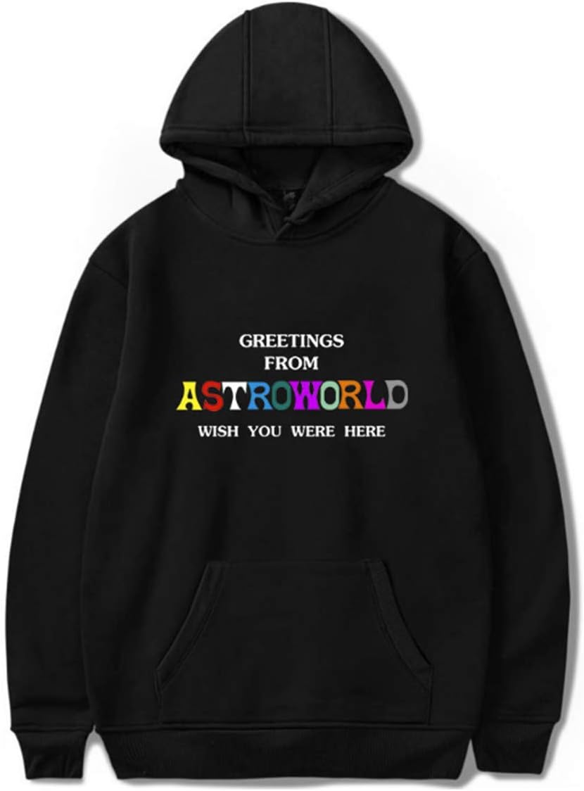 ASTR0W0R1D Hip Hop Unisex Sweater Hoodie Pullover Sweatshirt Top