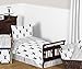 Sweet Jojo Designs Navy and White Woodland Deer Collection Boys Window Valance