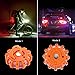 SOONHUA LED Road Flares, 3 Packs Flashing Warning Lights Roadside Emergency Lights Disc with Magnetic Base Car Safety Flare Kit for Car, Cycling, Hiking, Camping, Marine and Boatthumb 2