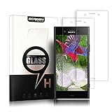 SONY XZ1 Screen protector (2 Pack) Tempered Glass for SONY XZ1 ,HD Fingerprint-proof ,Bubble Free
