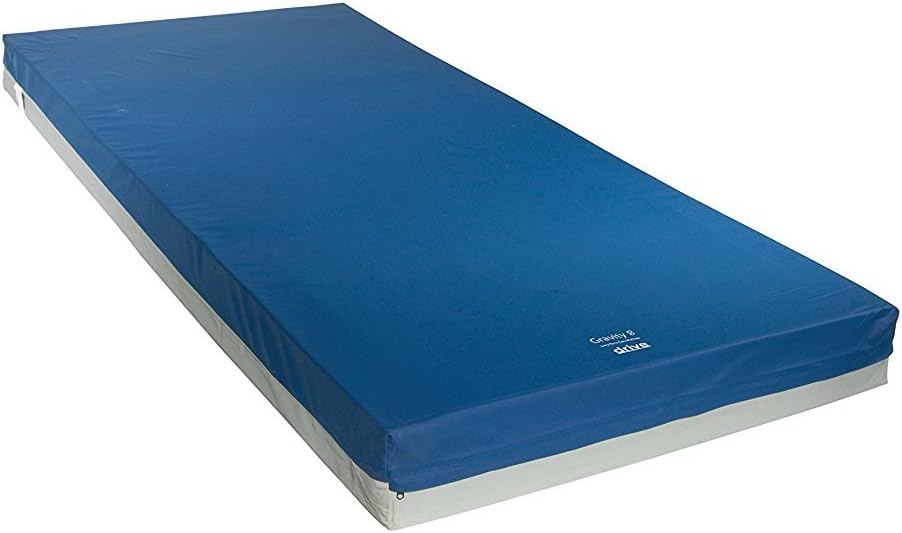 Drive Medical Gravity 8 Long Term Care Pressure Redistribution Mattress, No Cut Out, Medium: Health & Personal Care