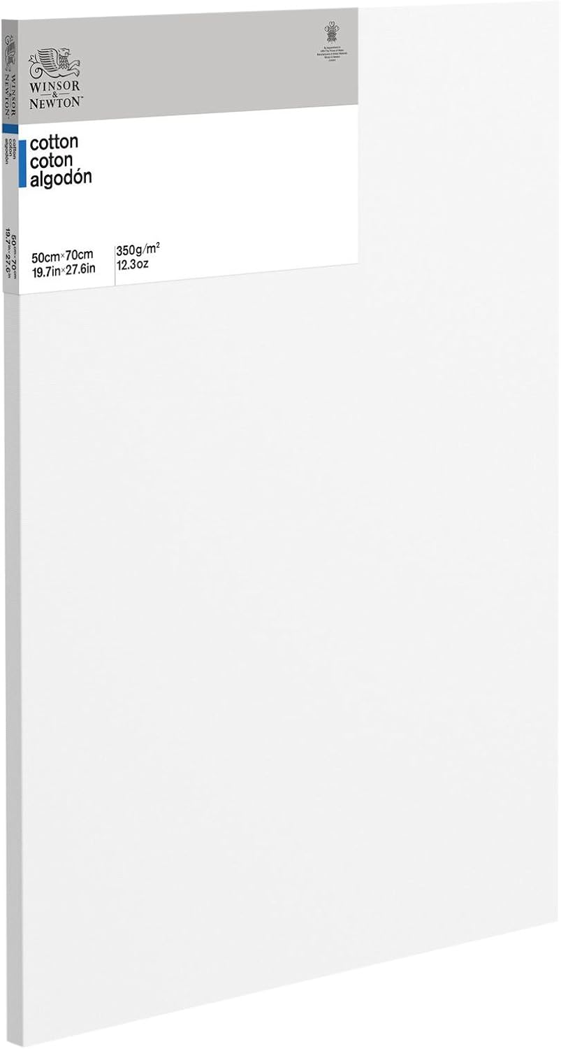 Winsor & Newton Classic 6201074 Stretcher Frame Triple Primed 350 g/m² Strip Thickness 19 mm Cotton 50 x 70 cm