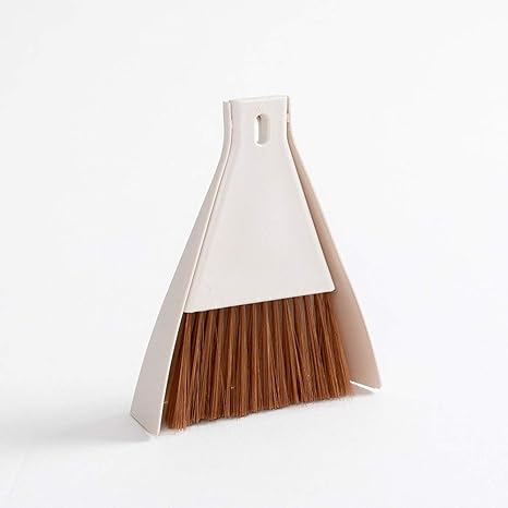 Amazon ほうき ちりとり セット ミニ デスク かわいい おしゃれ 箒 プラスチック 卓上 室内 パソコン周り 生活雑貨 キッチン ペット用にも 掃除 しっかり 食卓 携帯便利 収納便利 ホワイト1点 ほうき ちりとり オンライン通販