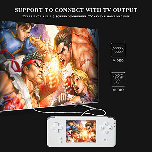 Goolsky RS-97 Handheld Game Console 3000 Built-in Retro Games 3 Inch LCD Screen 16GB Birthday Gift for Kids