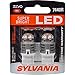 SYLVANIA ZEVO 7440 T20 Red LED Bulb, (Contains 2 Bulbs)