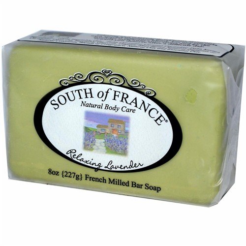 South Of France Natural Bar Soap, Lemon Verbena, 6 Ounce