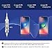 Wireless Headphones, [140 Hours Stand-by Time] 4.1 Magnetic Bluetooth Earbuds, Bluetooth Sports Earphones Headsets Earpieces Mic Compatible for Samsung S9/S8/S6 Note 8/7 (White)