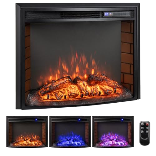 Tangkula 26-Inch Electric Fireplace