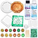 Silicone Ashtray Resin Molds Kit for
