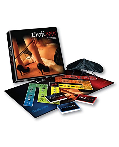 Ozze Creations Ounce Ze Creations Erotixxx Adult Board Game for Couples and Lovers, Bundle