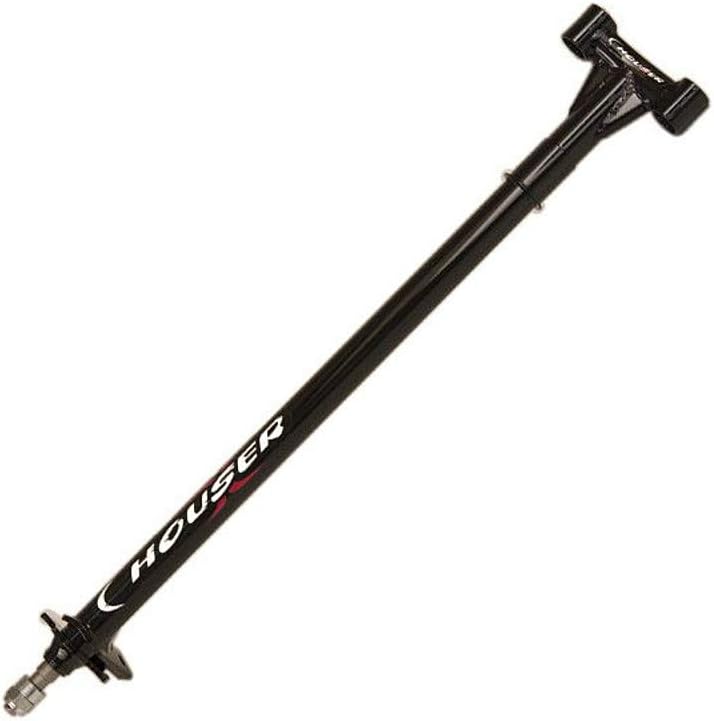 Houser Racing Steering Stem (+1) (Gloss Black) Compatible With 04-05 HONDA TRX450R