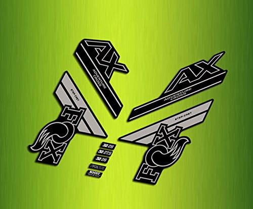 egatinas Stickers Fork fourche Fox Step Cast AX Adventure Cross elx87 Aufkleber Decals Autocollants Adesivi forcela Gabel fourche