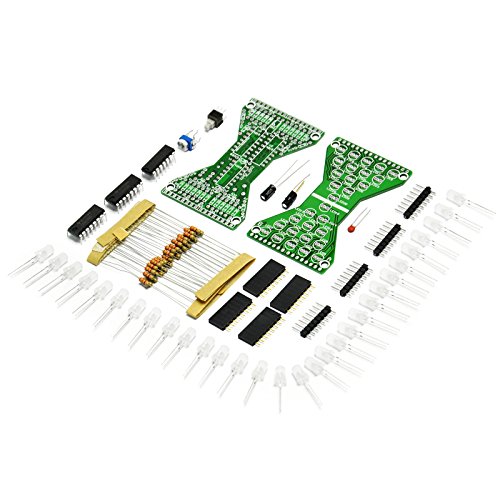 Gikfun Electronic Hourglass led Diy Kits Welding Practice Board Blue Ray EK1886