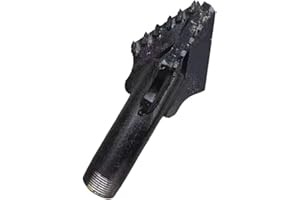 PYLOHWIT Three Wings Water Well Drilling Super Hard Alloy Drill Bit/Electric Drilling Rig/3 Wing Rock Drill Bit,one Inch Drill Pipe(60mm 3 Wing)