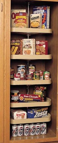 Amazon Com Rev A Shelf 22 In Almond Polymer Pantry D Shape Lazy