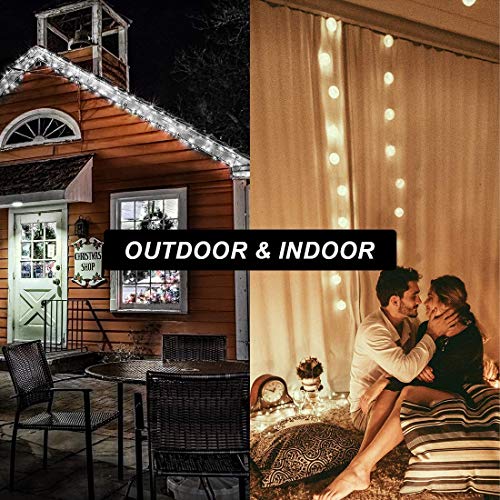 Lichtsnoer op Zonne-Energie voor Buiten,G40 Leds,7.62 Meter,4 Modi, IP44 Waterdicht,Buiten/Binnenverlichting,Solar… - Afbeelding 7