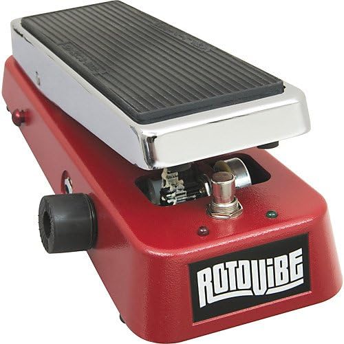 Dunlop JD4S Rotovibe Chorus/Tremolo Guitar Effects Pedal w/Bonus PVP-101 Variety Pick-Pack