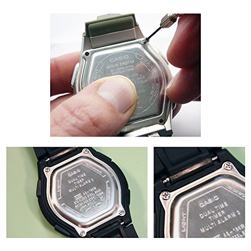 image for Stritra - Eyeglass Sunglass Repair Kit with Screws Tweezers Screwdrive