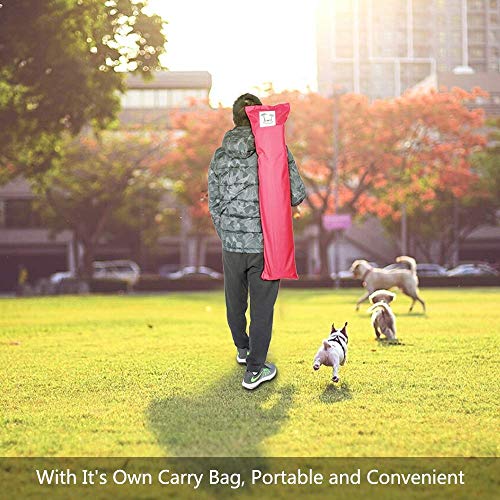 ONCLOUD Upgraded Unique Hammock Hanging Sky Chair, Air Deluxe Swing Seat with Rope Through The Bars Safer Relax with Fuller Pillow and Drink Holder Solid Wood Indoor/Outdoor Patio Yard 250LBS (Red) - Thumbnail 7