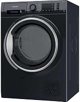 Hotpoint 8kg Heat Pump Tumble Dryer Crease Care Black view 3