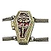 CA Mode Women's Vintage Goth Coffin Vampire Bat Pendants Necklace
