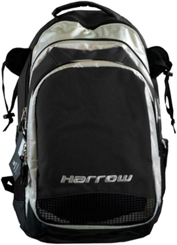 Harrow Elite Backpack, Black/Silver : Field Hockey Stick Bags : Sports & Outdoors