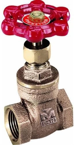 BK Products ProLine 1/4 in. FIP Brass Gate Valve Lead-Free