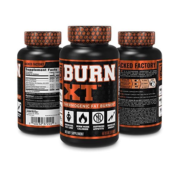BurnXT Thermogenic Fat Burner Weight Loss Supplement, Appetite