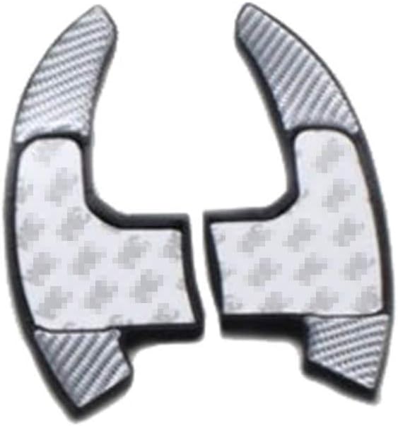 TINTABO Car Carbon fiber Steering Wheel Shift Paddle Shifter Extension,For Ford Mustang GT Mondeo Edge Taurus