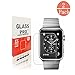 XALER [3-Pack] 38mm Apple iWatch Screen Protector Tempered Glass Screen Protector [Anti-Bubble, Scratch Resistant]