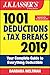 J. K. Lasser's 1001 Deductions and Tax Breaks 2019: Your Complete Guide to Everything Deductible