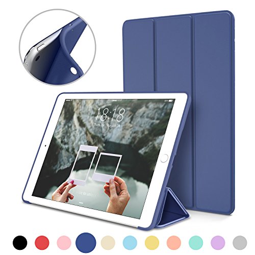 iPad Mini Case for iPad Mini 3/2 / 1, DTTO Ultra Slim Lightweight Smart Case Trifold Cover Stand with Flexible Soft TPU…