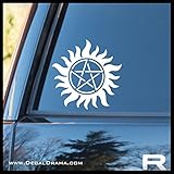 Anti-Possession symbol SMALL Vinyl Laptop Decal