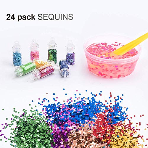 3 Slime+Supplies+Kit+Fishbowl+Containers