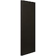 ATS Acoustics Sound Absorbing Noise Dampening Acoustic Panel Wall Treatment 24" x 48" x 2" Beveled Edge (Black)