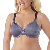 Vanity Fair Women's Illumination Zoned In Support Full Figure Underwire Bra 76338,Steele Violet,40D