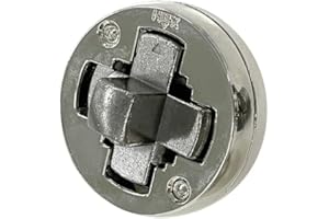 BePuzzled, Hex Hanayama Cast Metal Brain Teaser Puzzle Mensa Rated Level 3, for Ages 12 and Up