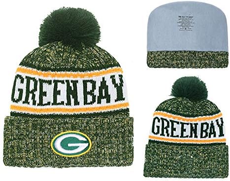 Aleys Fans Hats Winter Knit Cuffed Beanie Hat Sports Hats Fashion Toque Cap for Gift