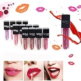 Sankuwen Waterproof Matte liquid lipstick Long Lasting lip gloss Qibest Lipstick