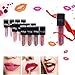 Sankuwen Waterproof Matte liquid lipstick Long Lasting lip gloss Qibest Lipstick (#18)