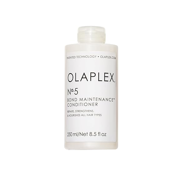 OLAPLEX NO. 5 BOND MAINTENANCE CONDITIONER, REPAIRS, STRENGTHENS, & NOURISHES ALL HAIR TYPES, LEAVING HAIR FEELING SOFT & ADDS SHINE, 8.5 FL OZ”