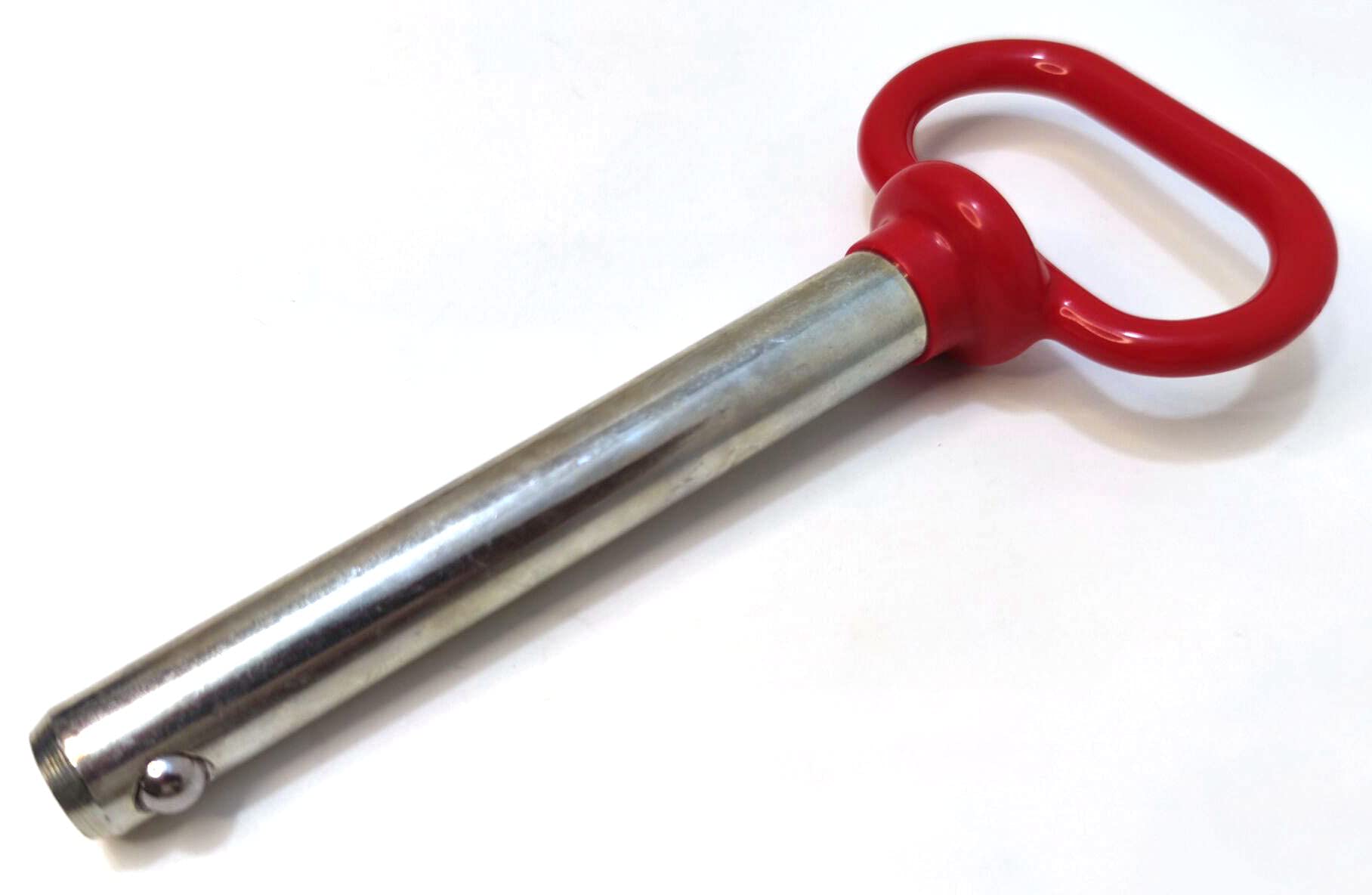Photo 1 of 1/2" X 3.7"Red Handle Detent Pin,Head Towing Hitch Pin,Safety Coupler Locking Pin,Detent Pin