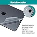 Klearlook Screen Protector Compatible with 2018 New (i) Pad Pro 11 inch, Back Skin Protector 3 Packs [No-Bubble] Back Texture Cover Sticker for 2018 (i) Pad Pro 11