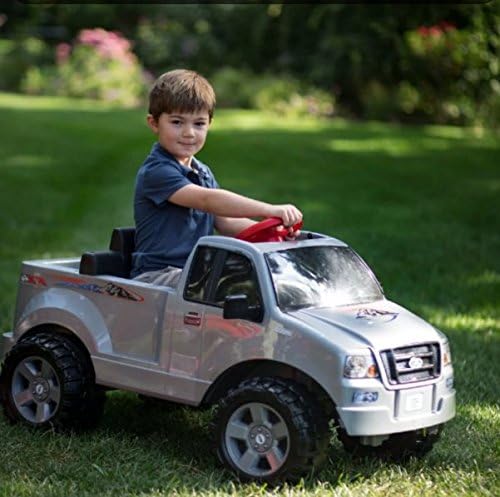 Electric Cars For Kids To Ride,Ford F 150 Power Wheels, Color Grey- For Hours of Total Fun!